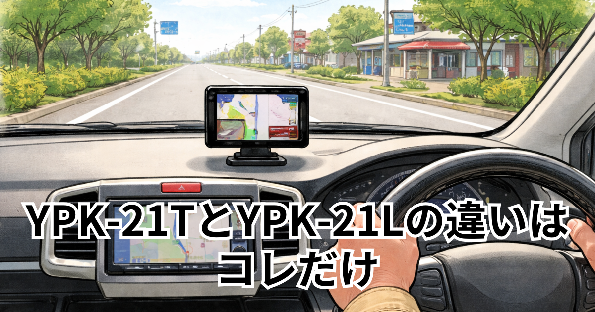 YPK-21TとYPK-21Lの違いはコレだけ