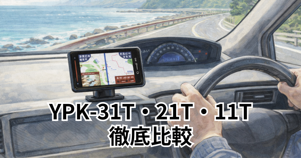 YPK-31T・21T・11T徹底比較