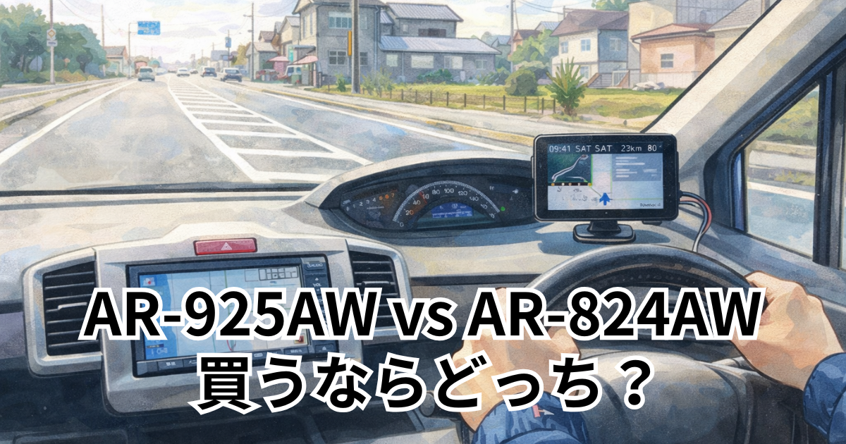 AR-925AW vs AR-824AW 買うならどっち？