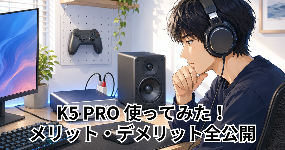 K5 PRO 使ってみた！ メリット・デメリット全公開