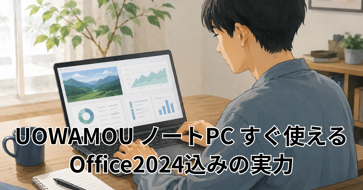 UOWAMOU ノートPC すぐ使える Office2024込みの実力